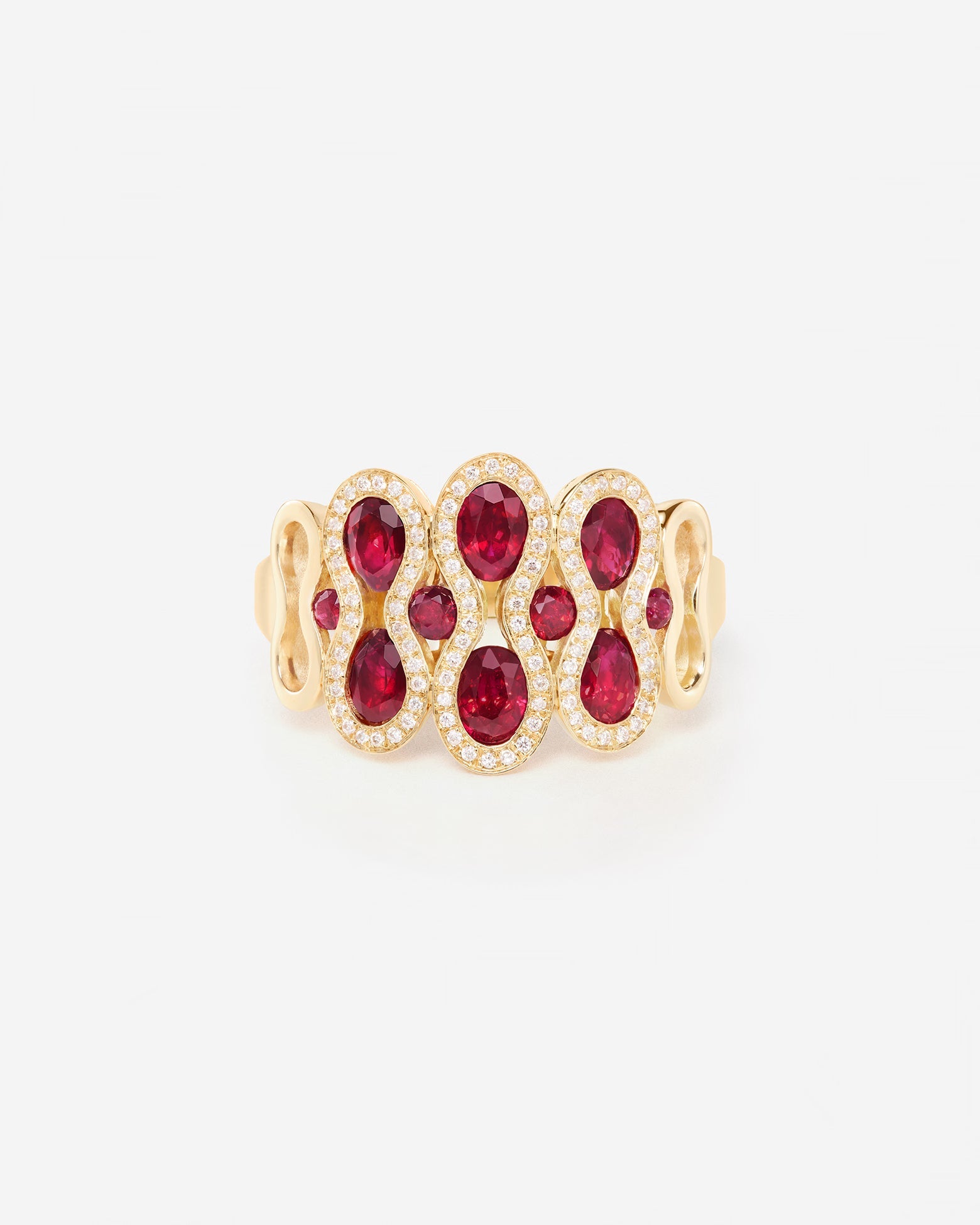 Rubis | Or jaune 750 ‰