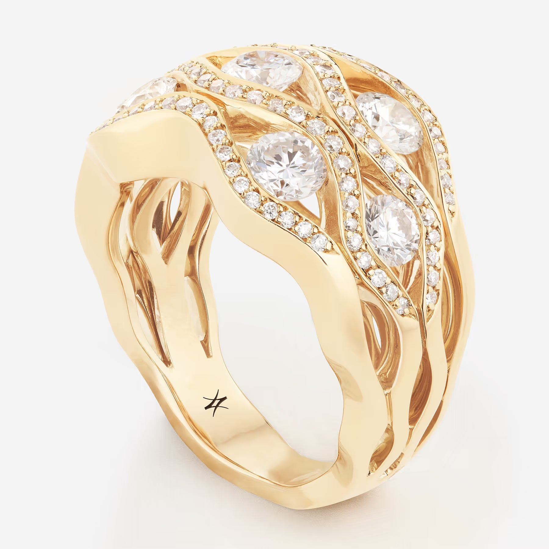 Diamant | Or jaune 750 ‰