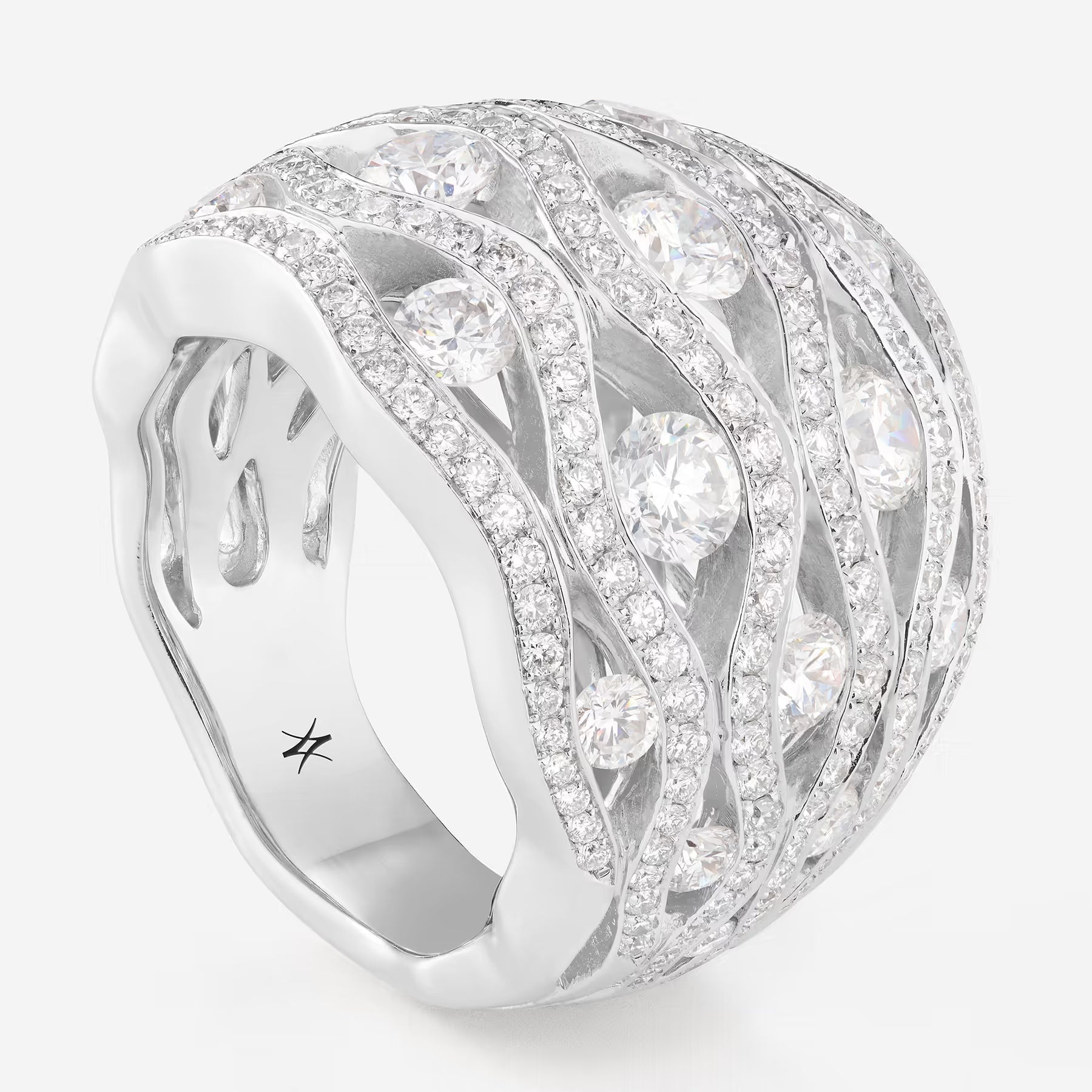 Diamant | Or blanc 750 ‰