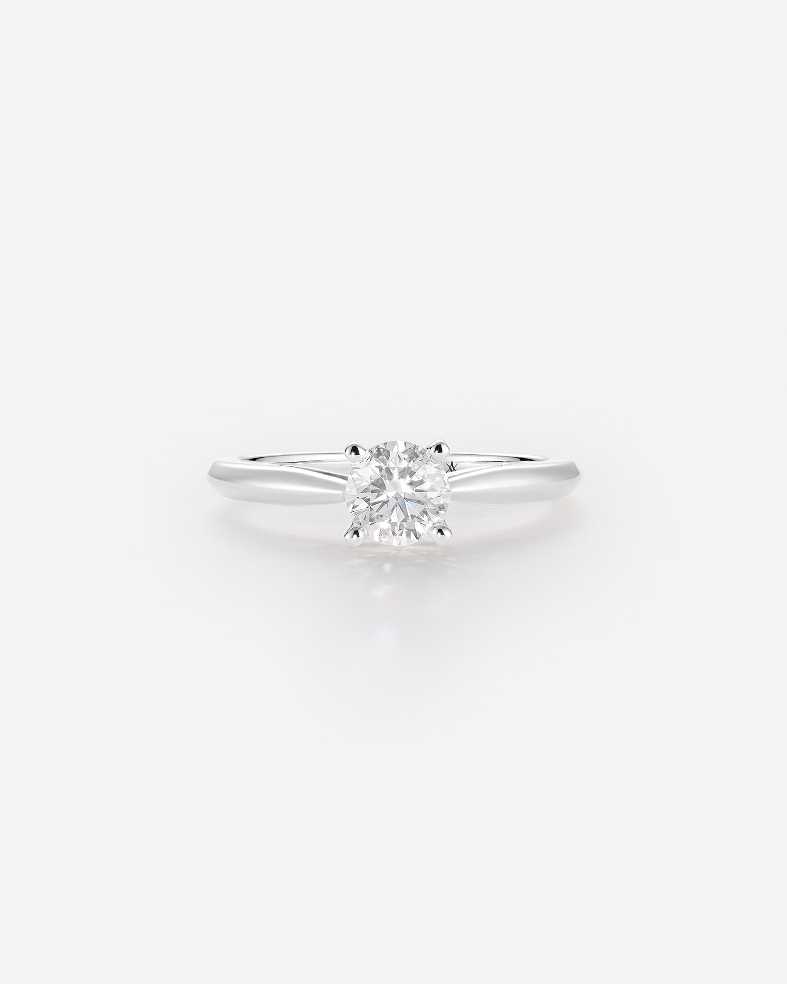 Diamant 0,70ct | Or blanc 750 ‰