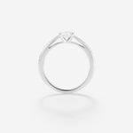 Diamant 0,50ct | Or blanc 750 ‰