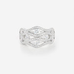 Diamant | Or blanc 750 ‰