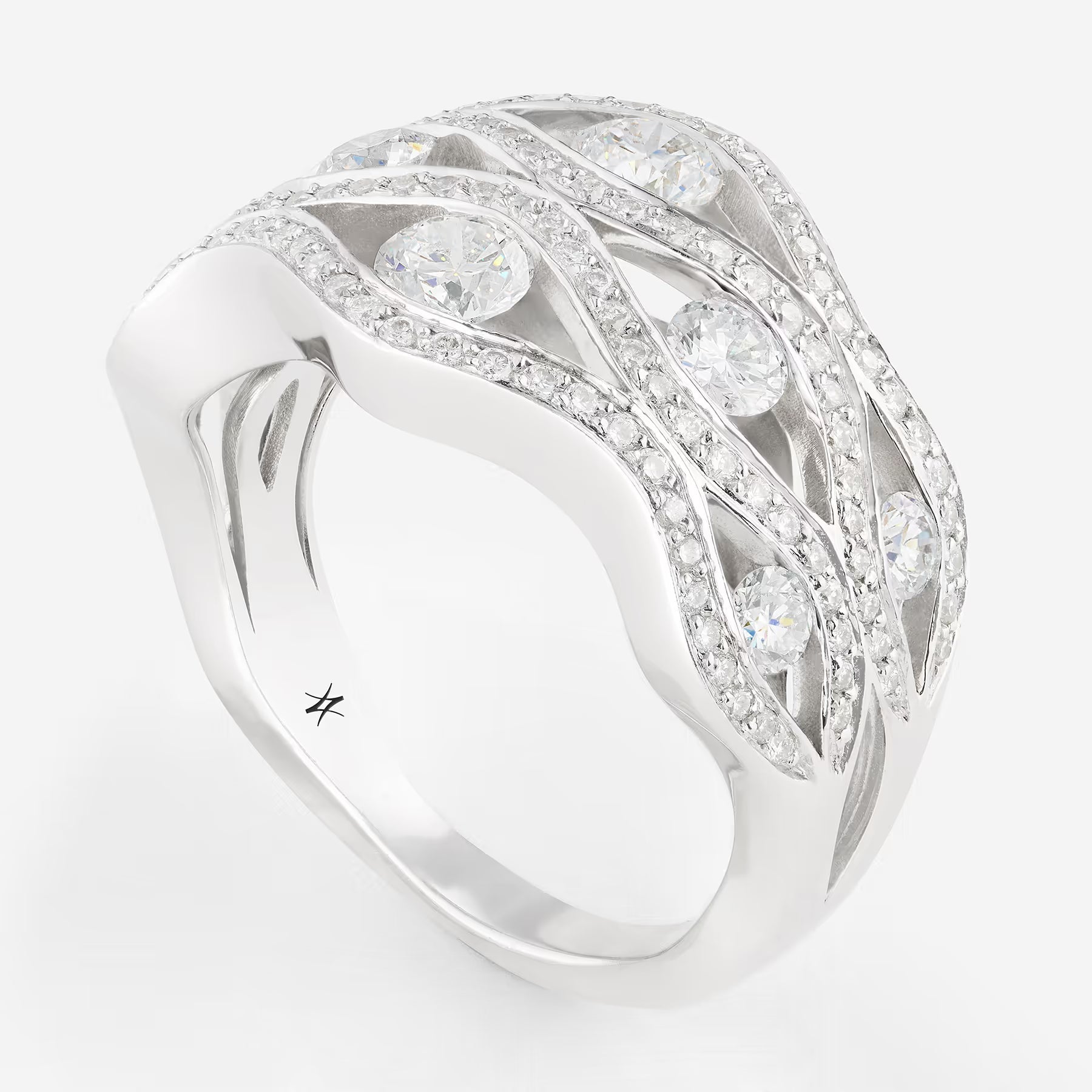 Diamant | Or blanc 750 ‰