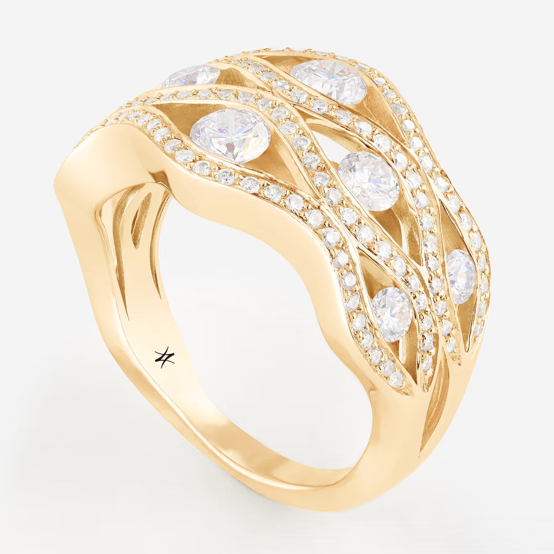 Diamant | Or jaune 750 ‰