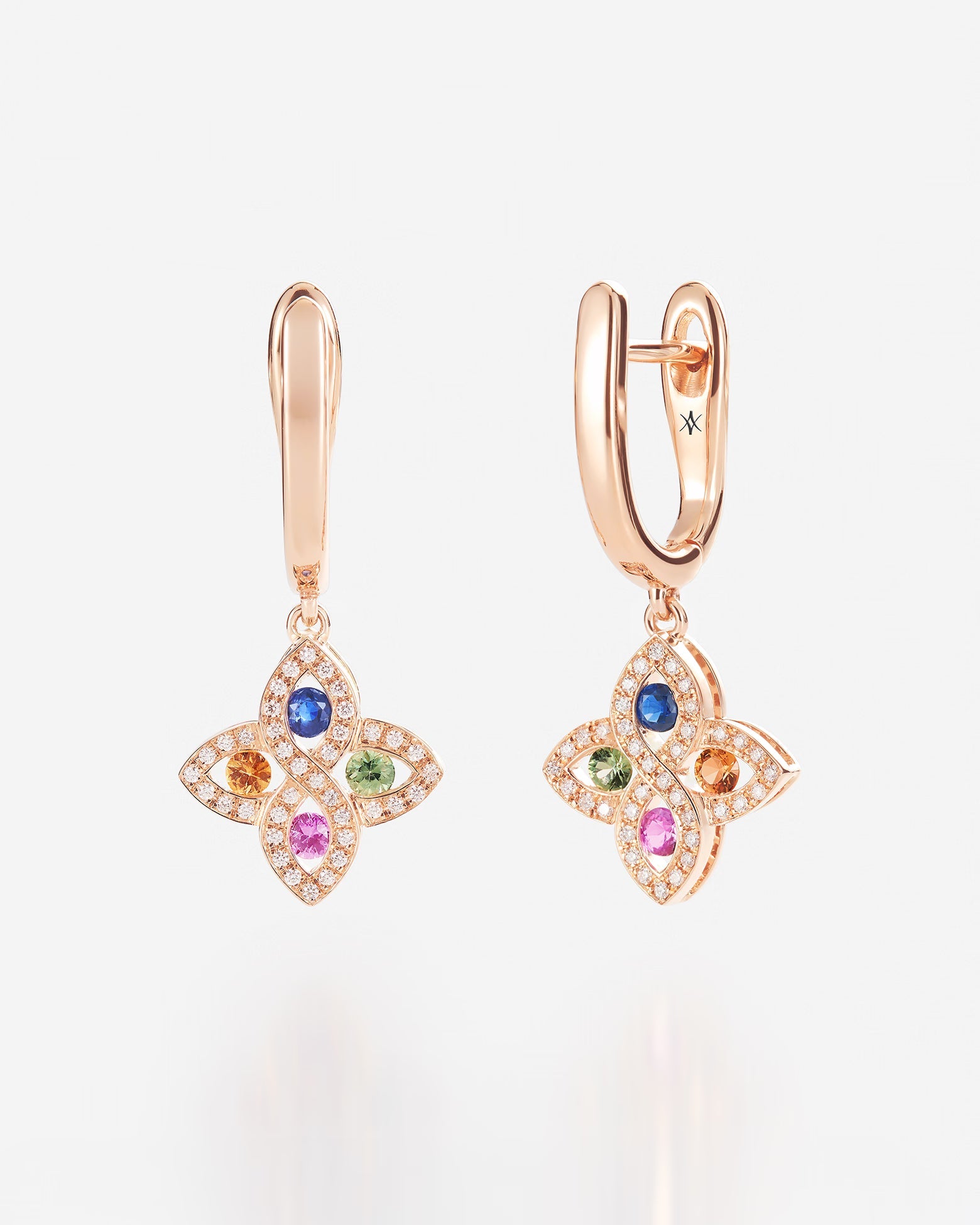 Saphirs Multicolors | Or rose 750 ‰