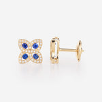 Saphir bleu | Or jaune 750 ‰