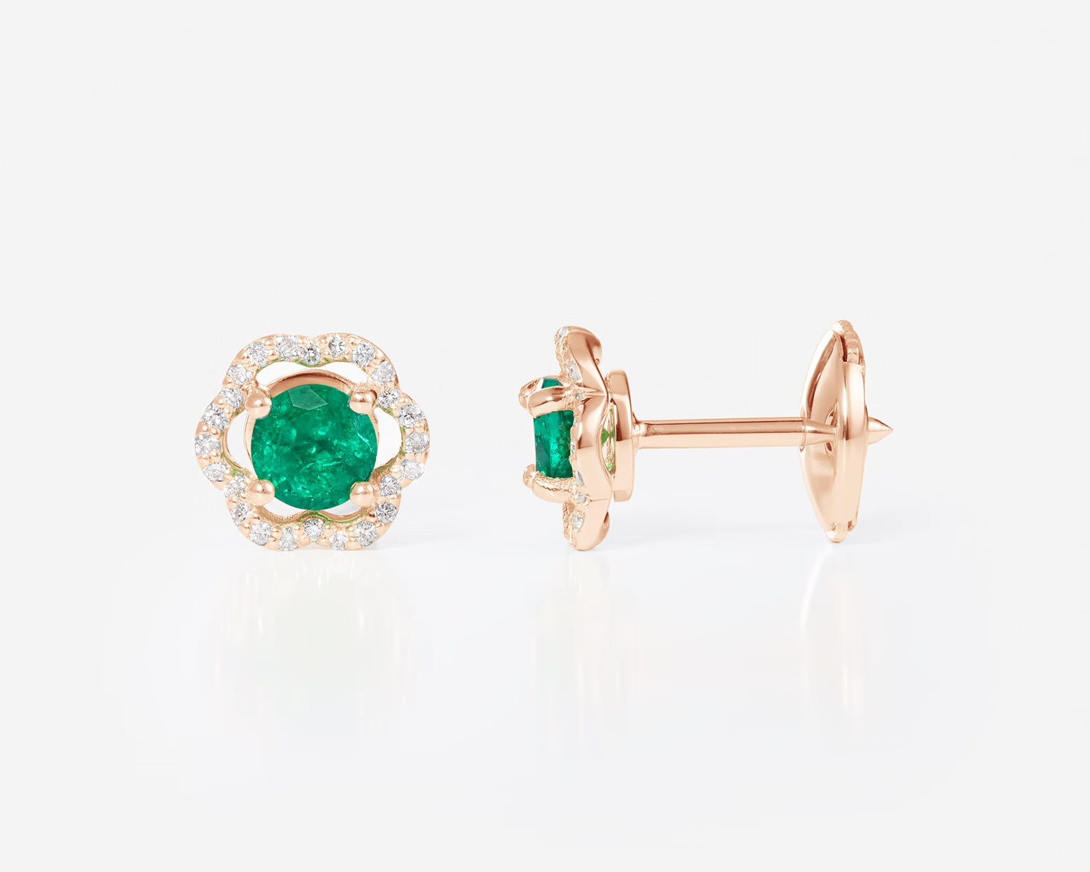 Emeraudes | Or rose 750 ‰