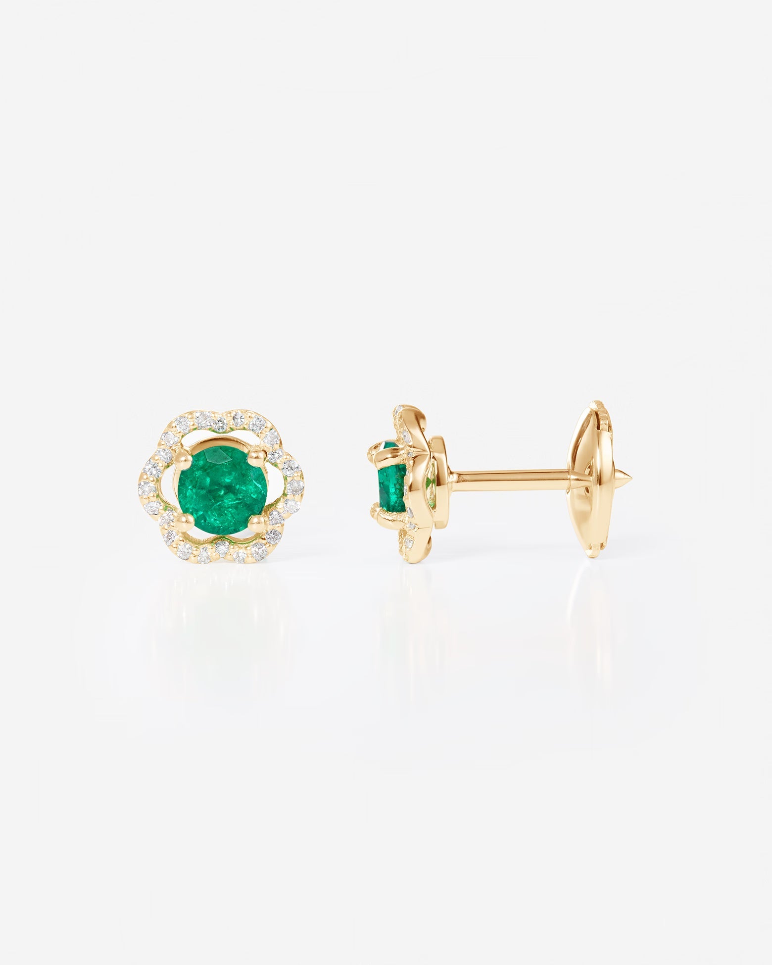 Emeraudes | Or jaune 750 ‰