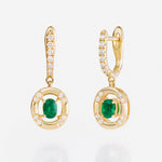 Emeraudes | Or jaune 750 ‰