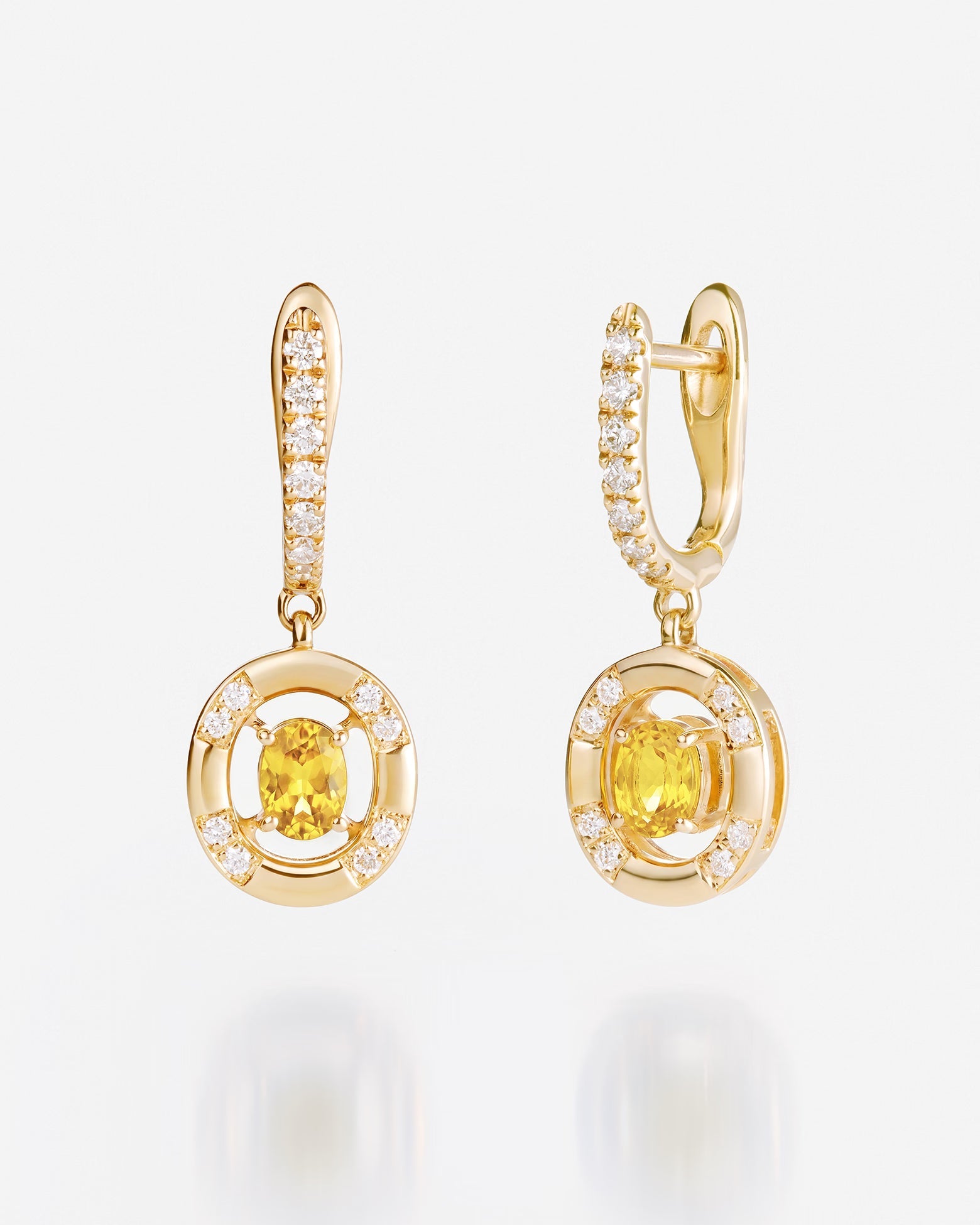 Saphir Jaune | Or jaune 750 ‰