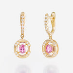 Saphir Rose | Or jaune 750 ‰