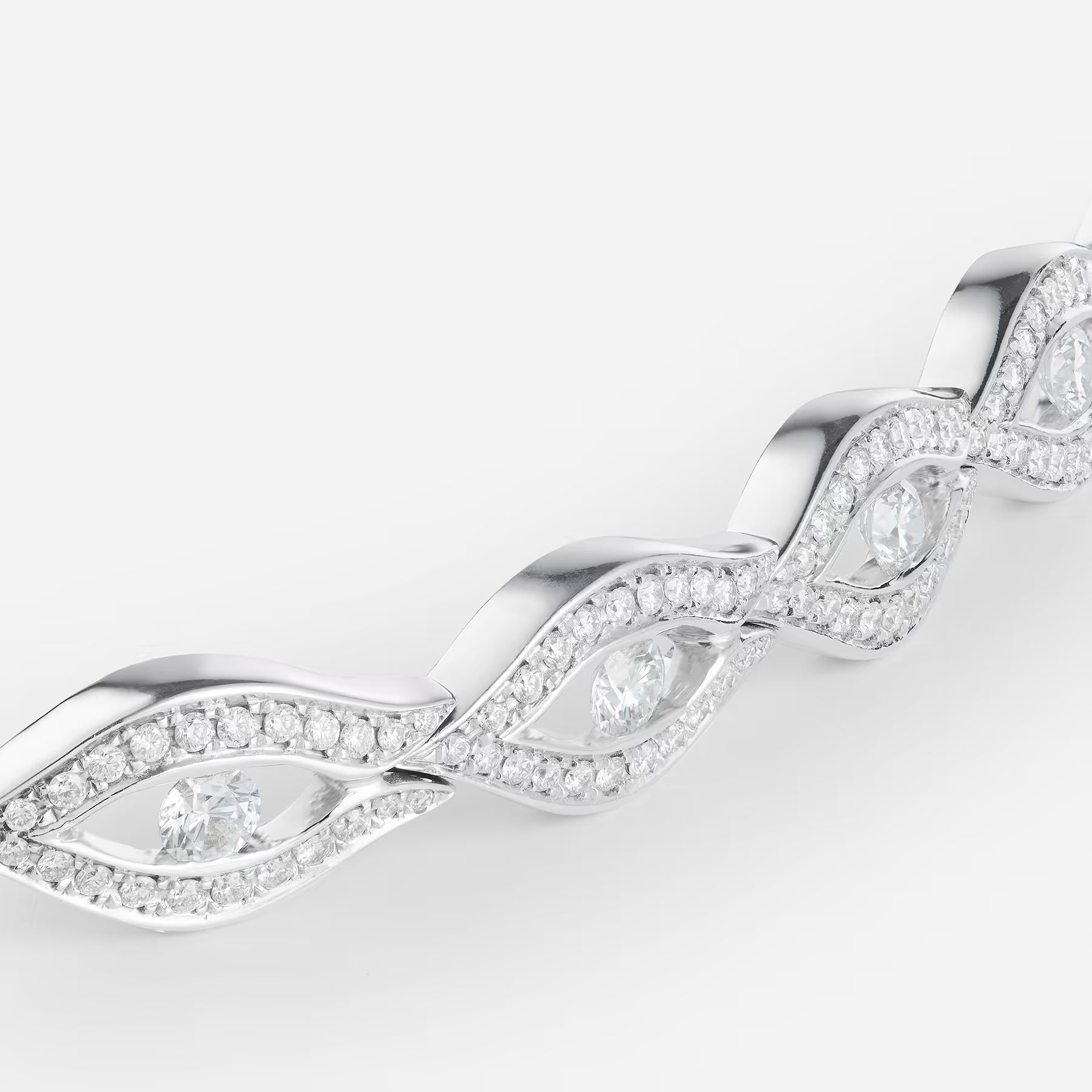 Diamants | Or blanc 750 ‰