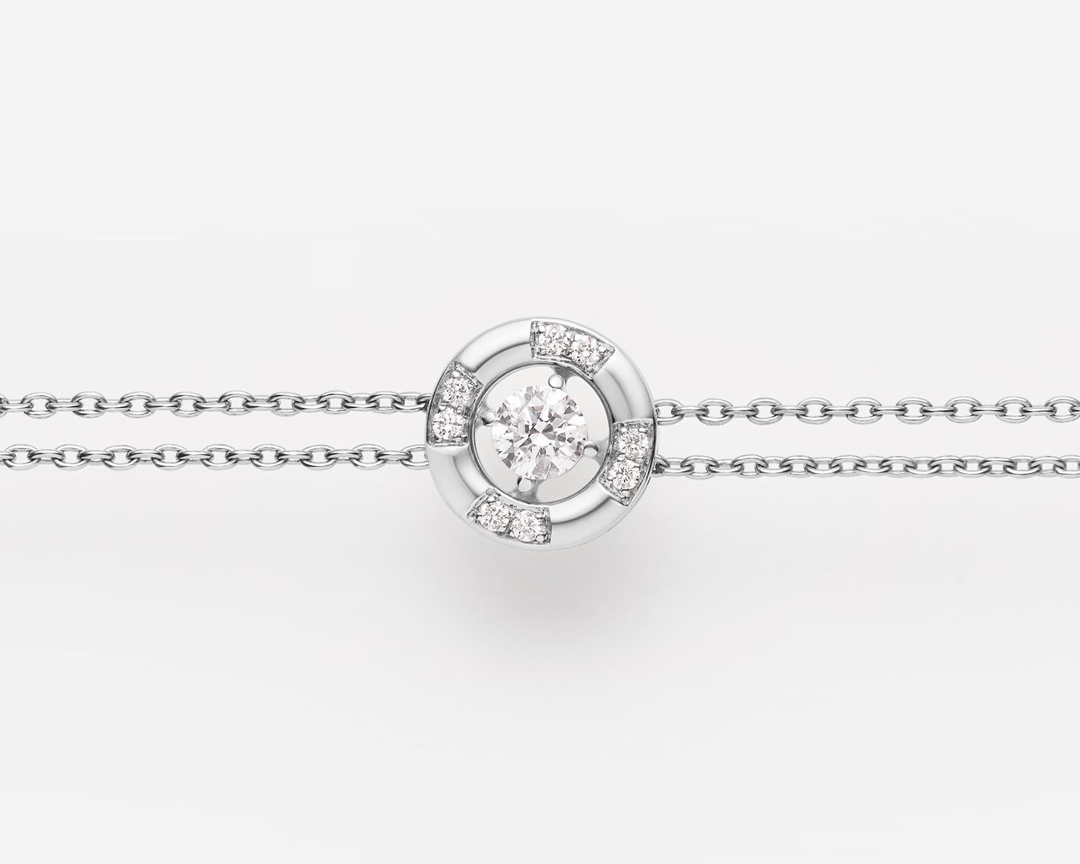 Diamant | Or blanc 750 ‰
