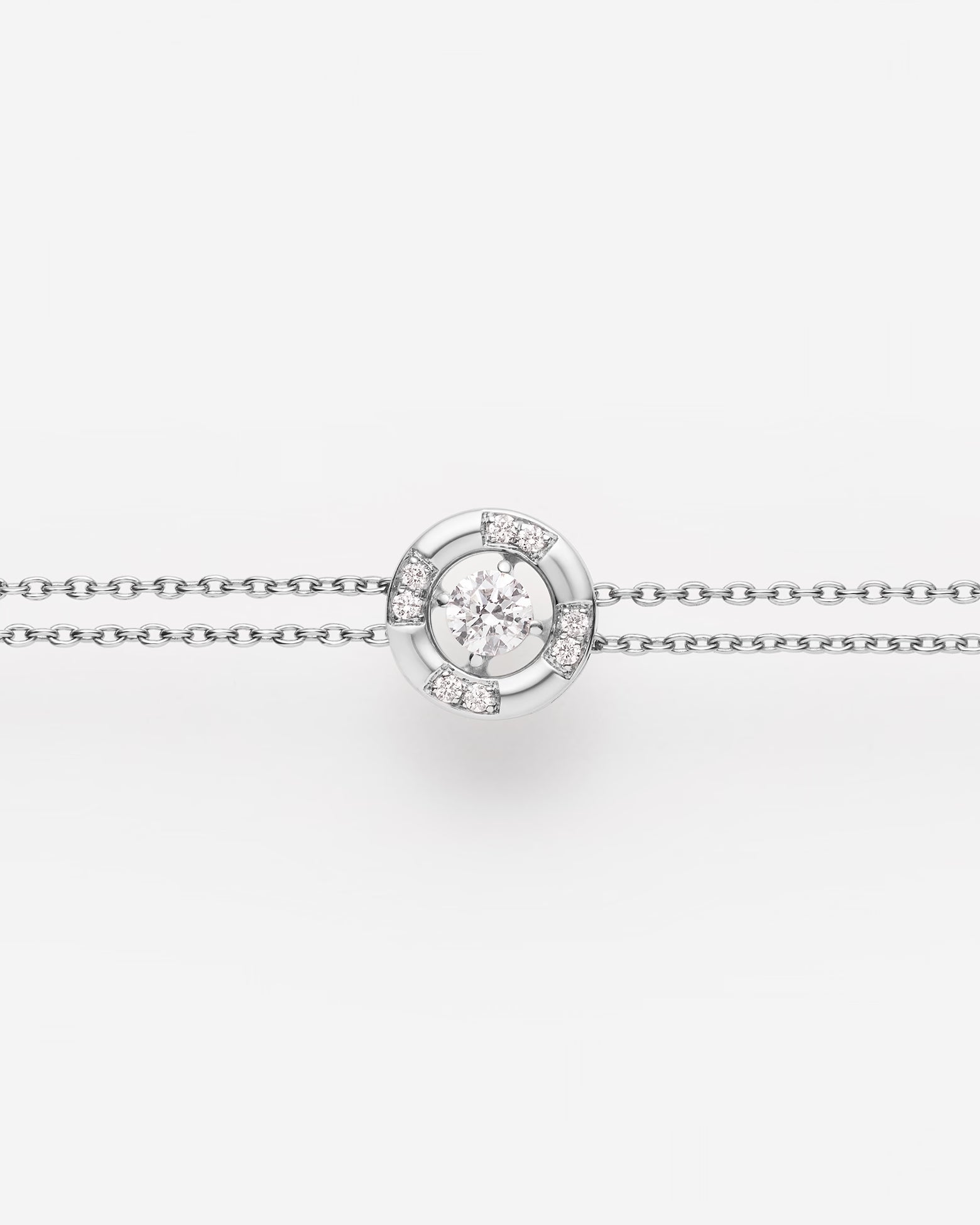 Diamant | Or blanc 750 ‰