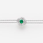 Emeraude | Or blanc 750 ‰