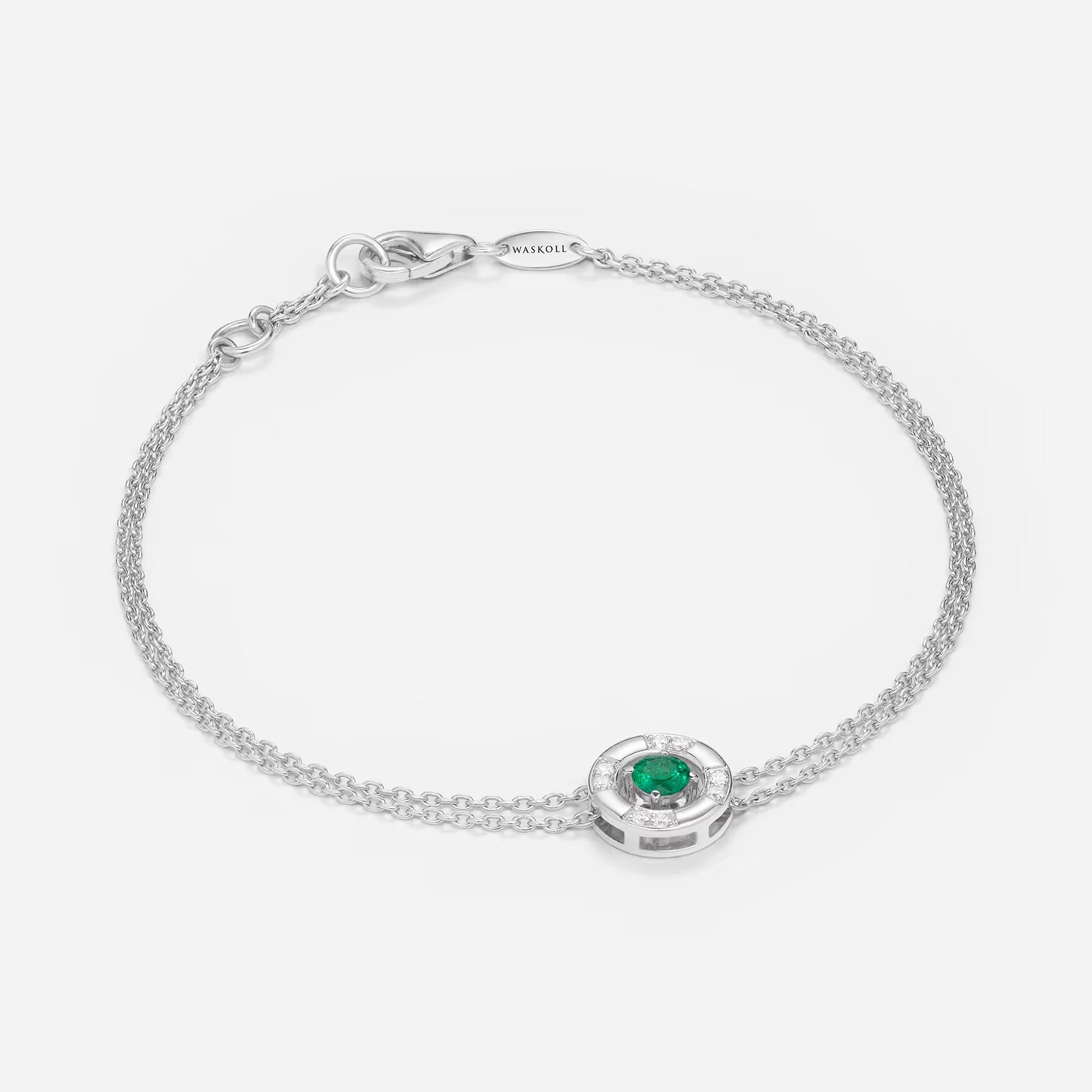 Emeraude | Or blanc 750 ‰
