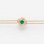 Emeraude | Or jaune 750 ‰