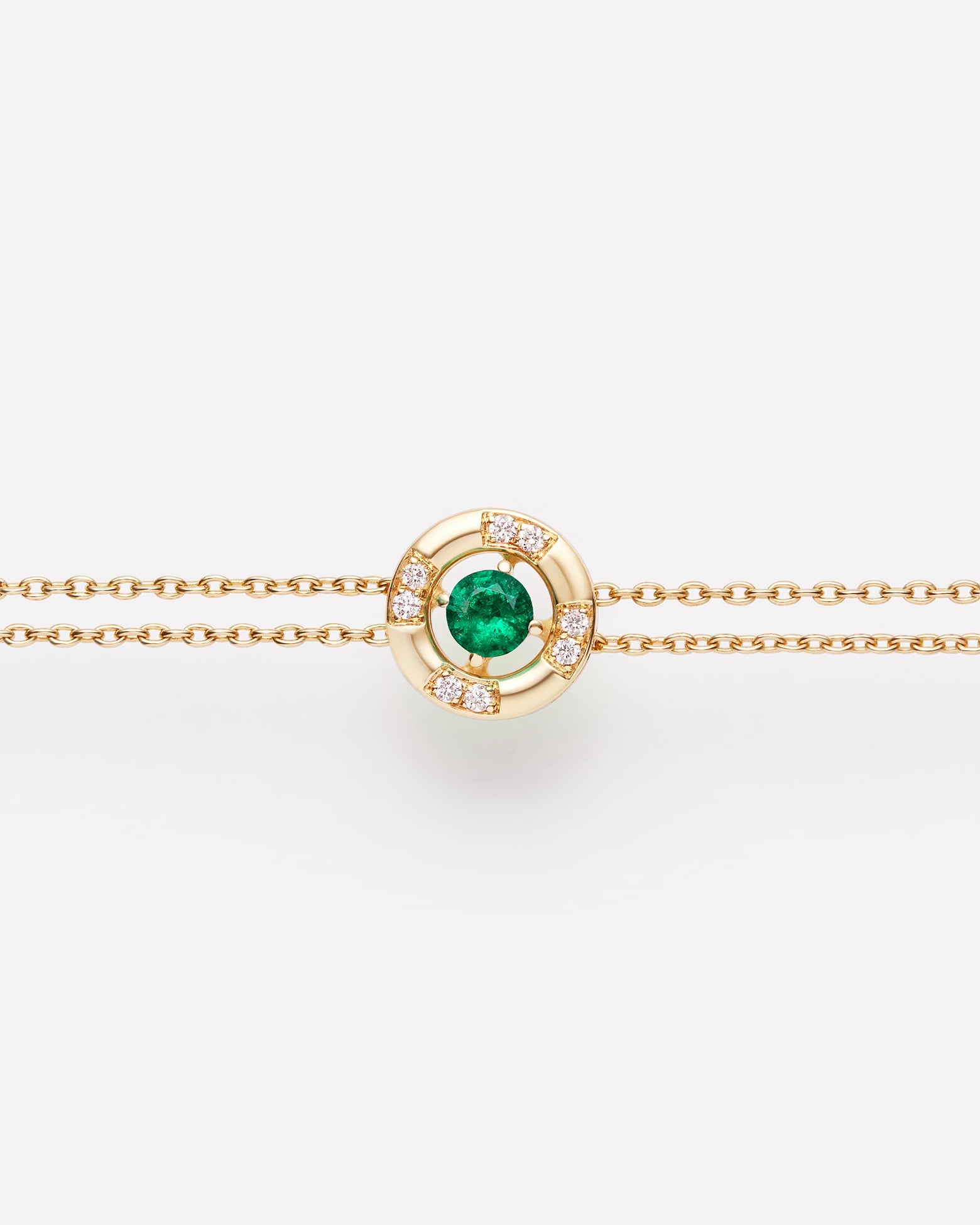 Emeraude | Or jaune 750 ‰