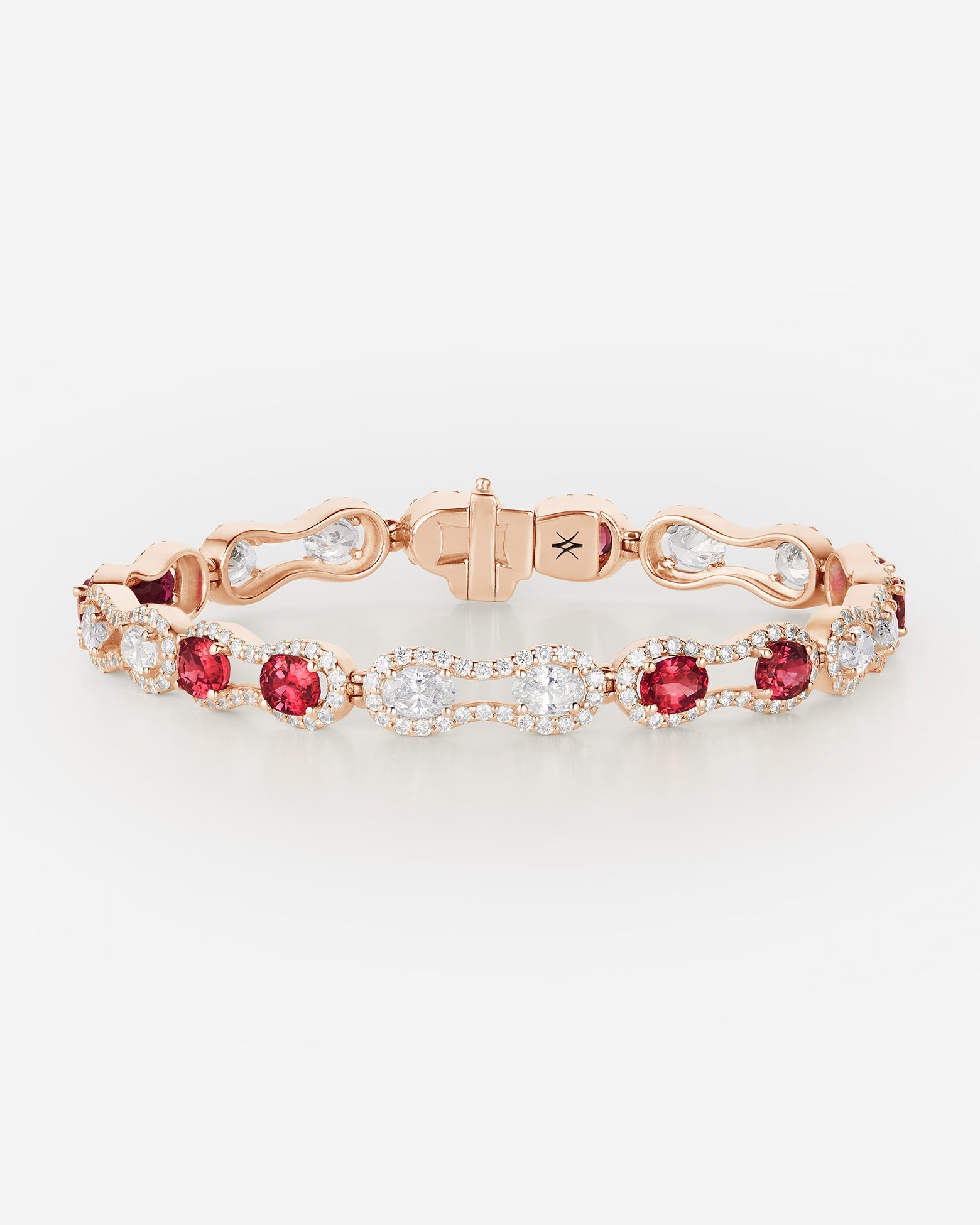 Rubis et Diamants | Or rose 750 ‰