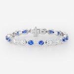 Saphirs et Diamants | Or blanc 750 ‰