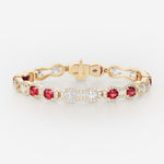 Rubis et Diamants | Or jaune 750 ‰