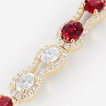 Rubis et Diamants | Or jaune 750 ‰