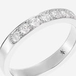 Diamants | Or blanc 750 ‰