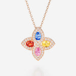 Saphirs Multicolors | Or rose 750 ‰