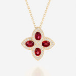 Rubis | Or jaune 750 ‰