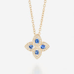 Saphir bleu | Or jaune 750 ‰