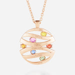 Saphirs Multicolors | Or rose 750 ‰