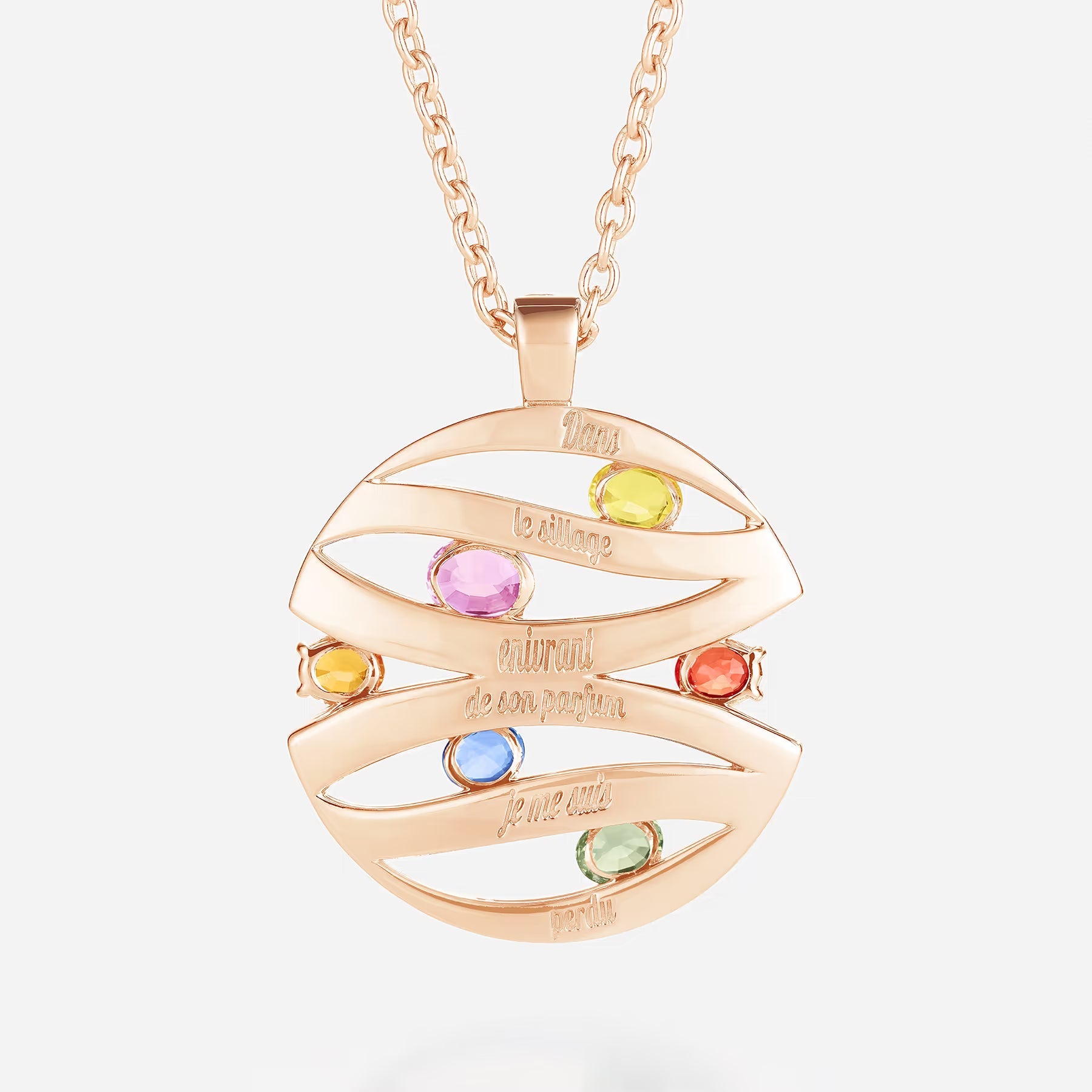 Saphirs Multicolors | Or rose 750 ‰