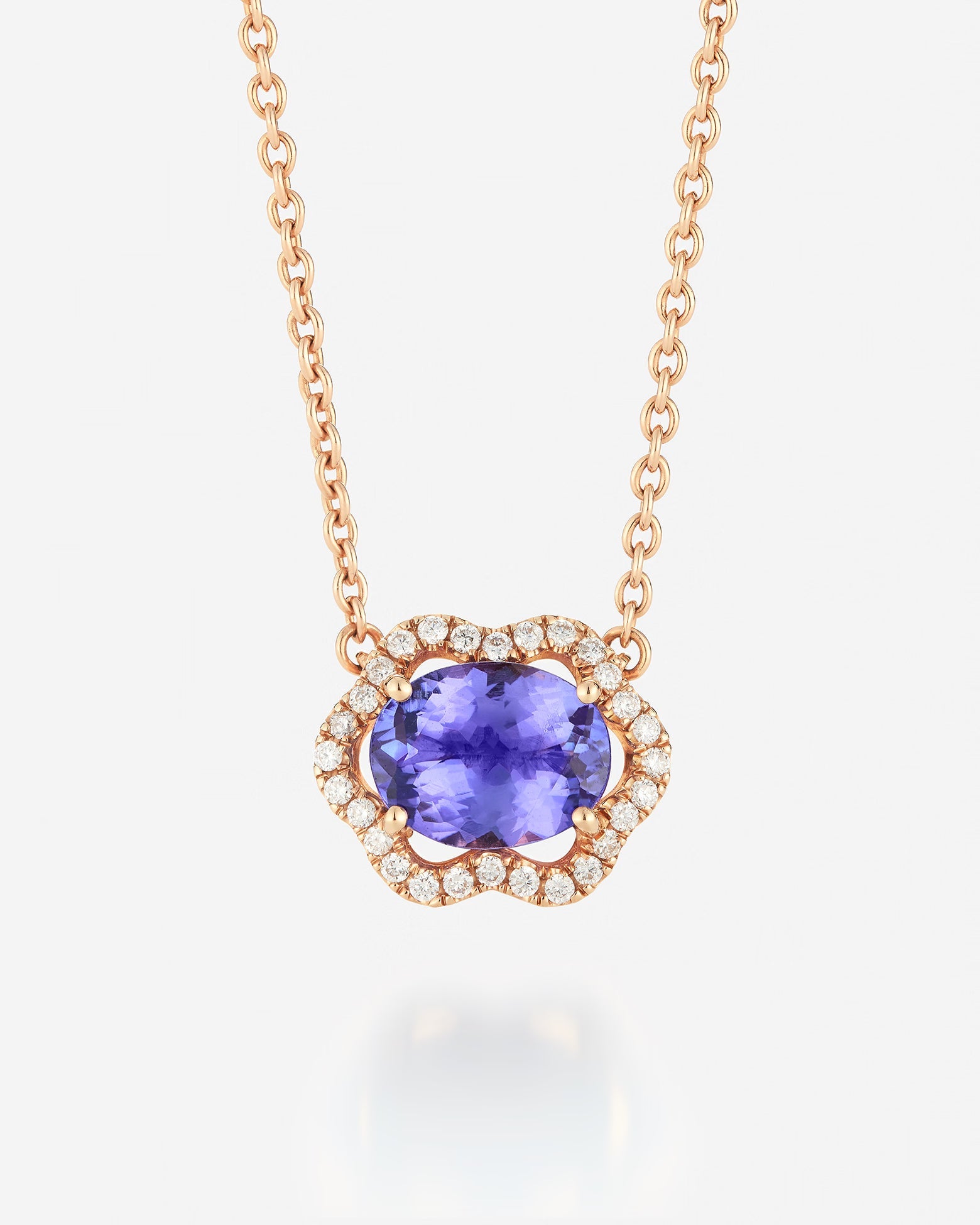 Tanzanite | Or rose 750 ‰