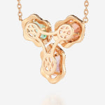 Tourmalines et Morganite | Or rose 750 ‰