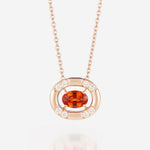 Saphir Orange | Or rose 750 ‰