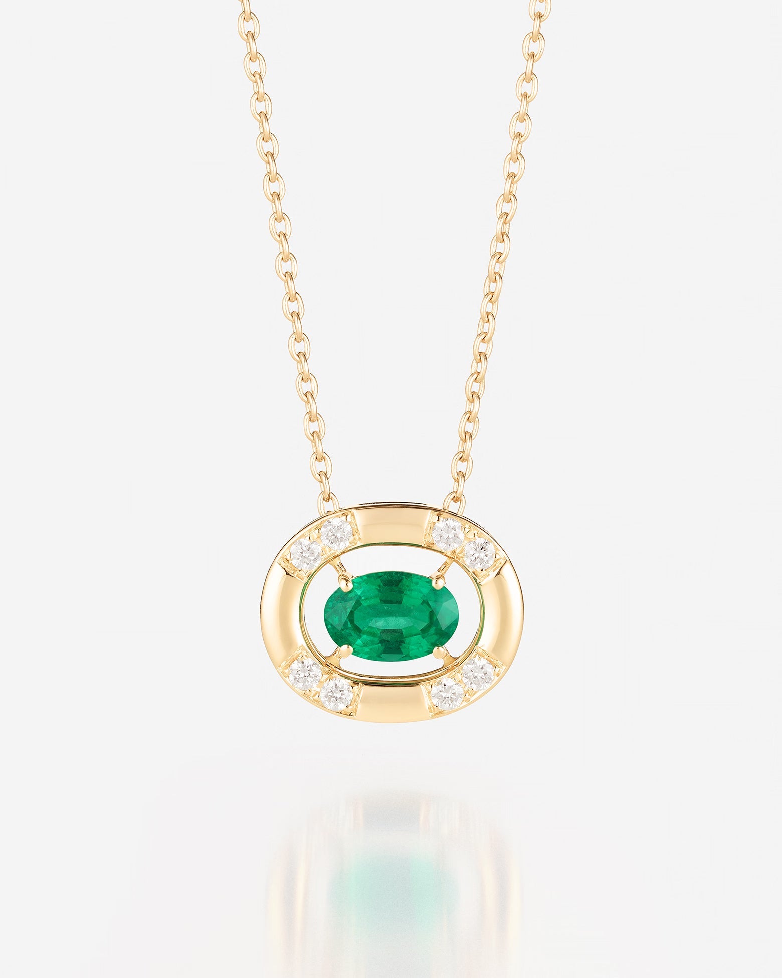 Emeraude | Or jaune 750 ‰